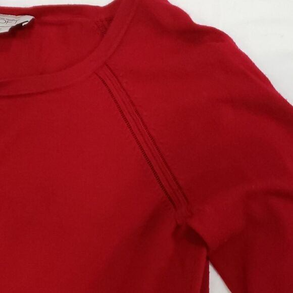 Loft thin red sweater - Picture 3 of 5